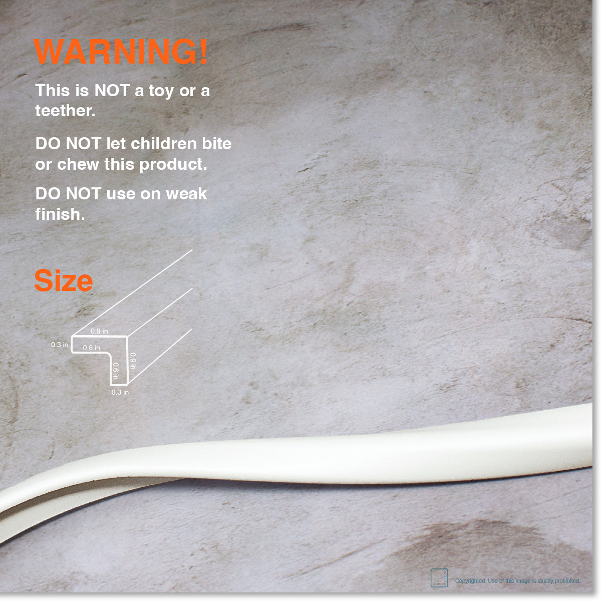 Roving Cove Edge and Corner Protector for Baby Proofing. Soft NBR Rubber Foam. Furniture and Fireplace Safety Corner Edge Bumper Guard, 3M Adhesive. Protect you and your loved ones from dangerous sharp edge and corners of fireplace, hearths, tables, desks, shelves, bed frames, and other furniture in your home.