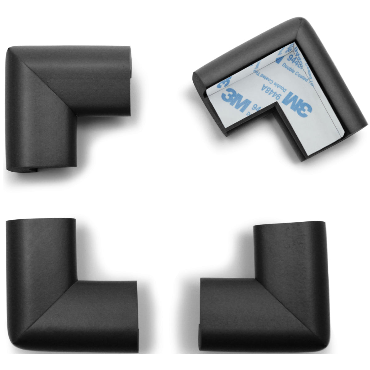 Roving Cove Corner Protector for Baby Proofing. Soft NBR Rubber Foam. Furniture and Fireplace Safety Corner Bumper Guard, 3M Adhesive Pre-taped. Protect you and your loved ones from dangerous sharp edge and corners of fireplace, hearths, tables, desks, shelves, bed frames, and other furniture in your home.