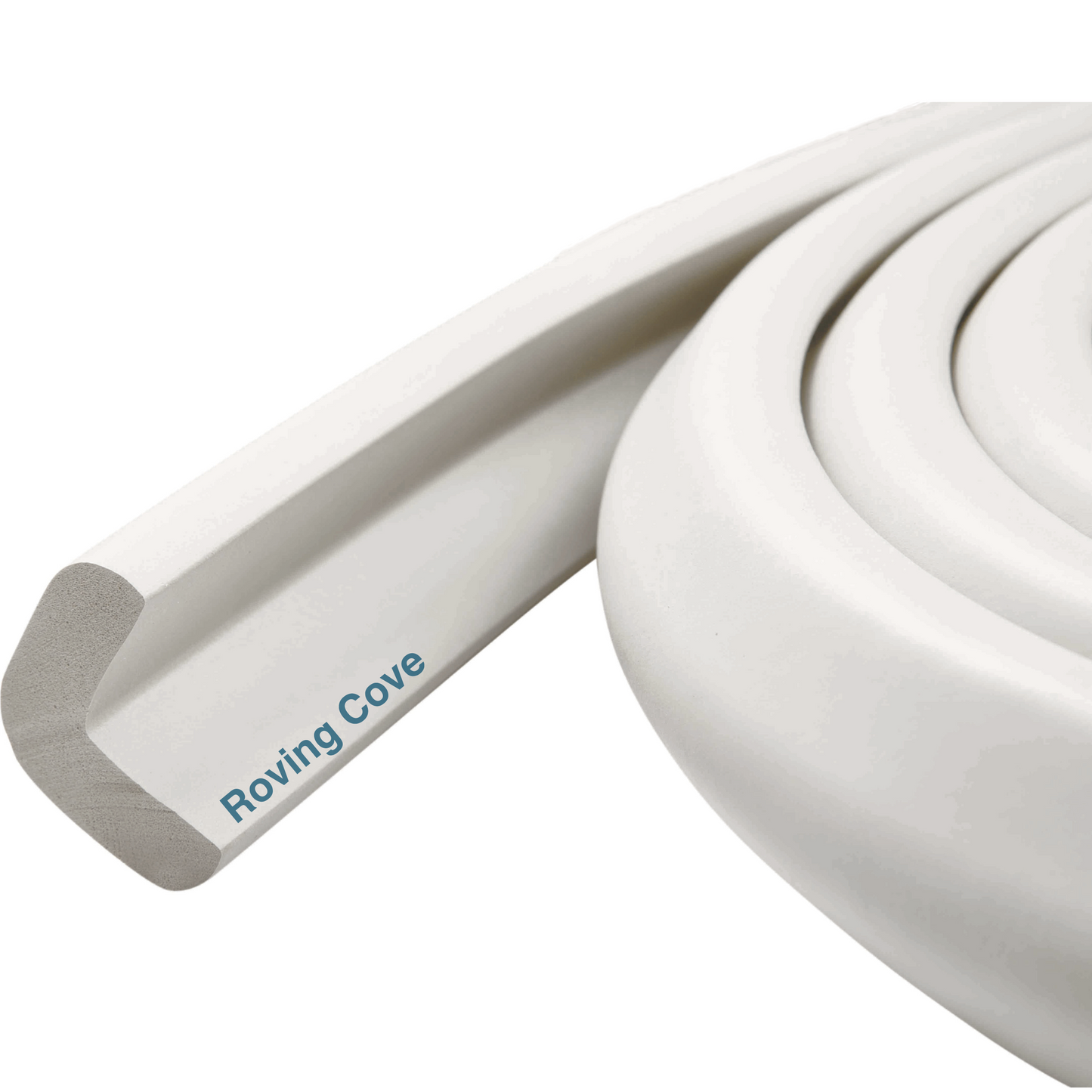 Roving Cove Edge and Corner Protector for Baby Proofing. Soft NBR Rubber Foam. Furniture and Fireplace Safety Corner Edge Bumper Guard, 3M Adhesive. Protect you and your loved ones from dangerous sharp edge and corners of fireplace, hearths, tables, desks, shelves, bed frames, and other furniture in your home.