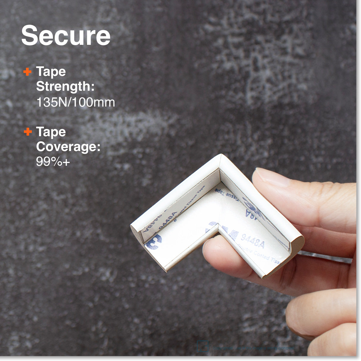 Silicone Edge Protector Strip, 3m Baby Proofing Corner Protectors