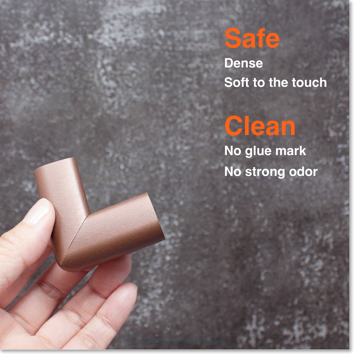 Roving Cove Edge and Corner Protector for Baby Proofing. Soft NBR Rubber Foam. Furniture and Fireplace Safety Corner Edge Bumper Guard, 3M Adhesive. Protect you and your loved ones from dangerous sharp edge and corners of fireplace, hearths, tables, desks, shelves, bed frames, and other furniture in your home.