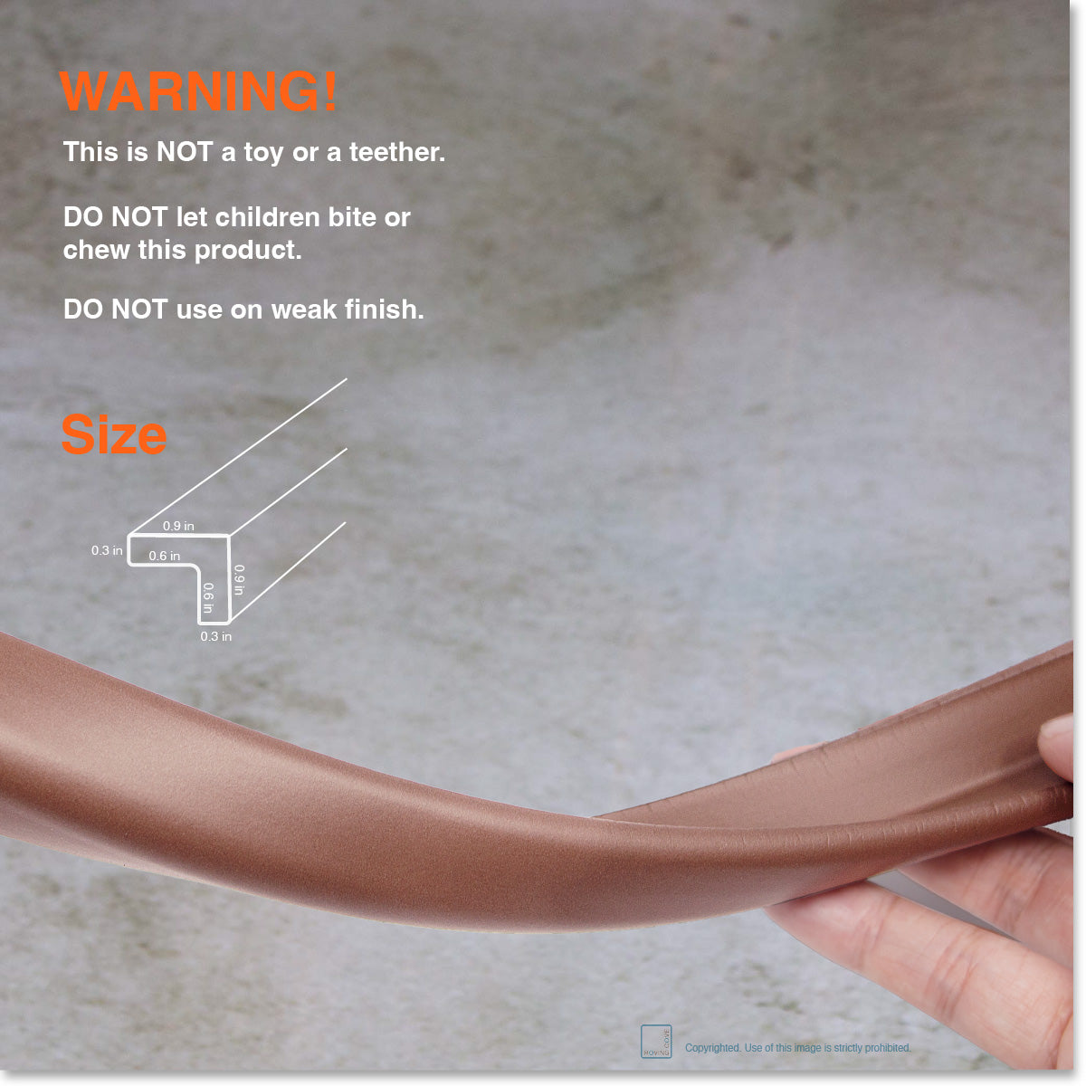 Roving Cove Edge and Corner Protector for Baby Proofing. Soft NBR Rubber Foam. Furniture and Fireplace Safety Corner Edge Bumper Guard, 3M Adhesive. Protect you and your loved ones from dangerous sharp edge and corners of fireplace, hearths, tables, desks, shelves, bed frames, and other furniture in your home.