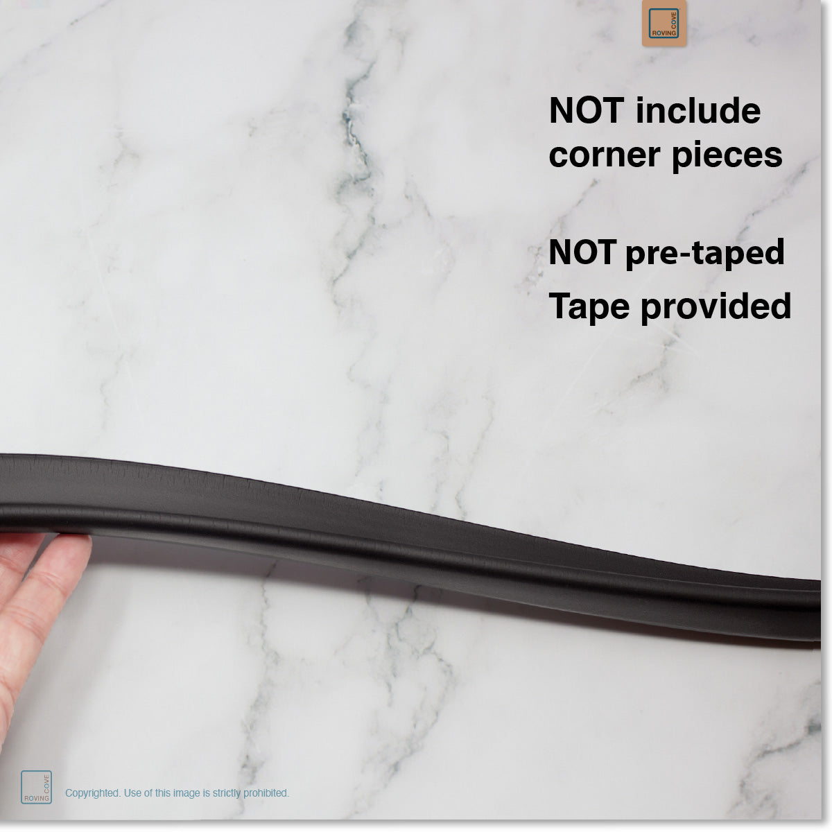 Roving Cove Edge and Corner Protector for Baby Proofing. Soft NBR Rubber Foam. Furniture and Fireplace Safety Corner Edge Bumper Guard, 3M Adhesive. Protect you and your loved ones from dangerous sharp edge and corners of fireplace, hearths, tables, desks, shelves, bed frames, and other furniture in your home.